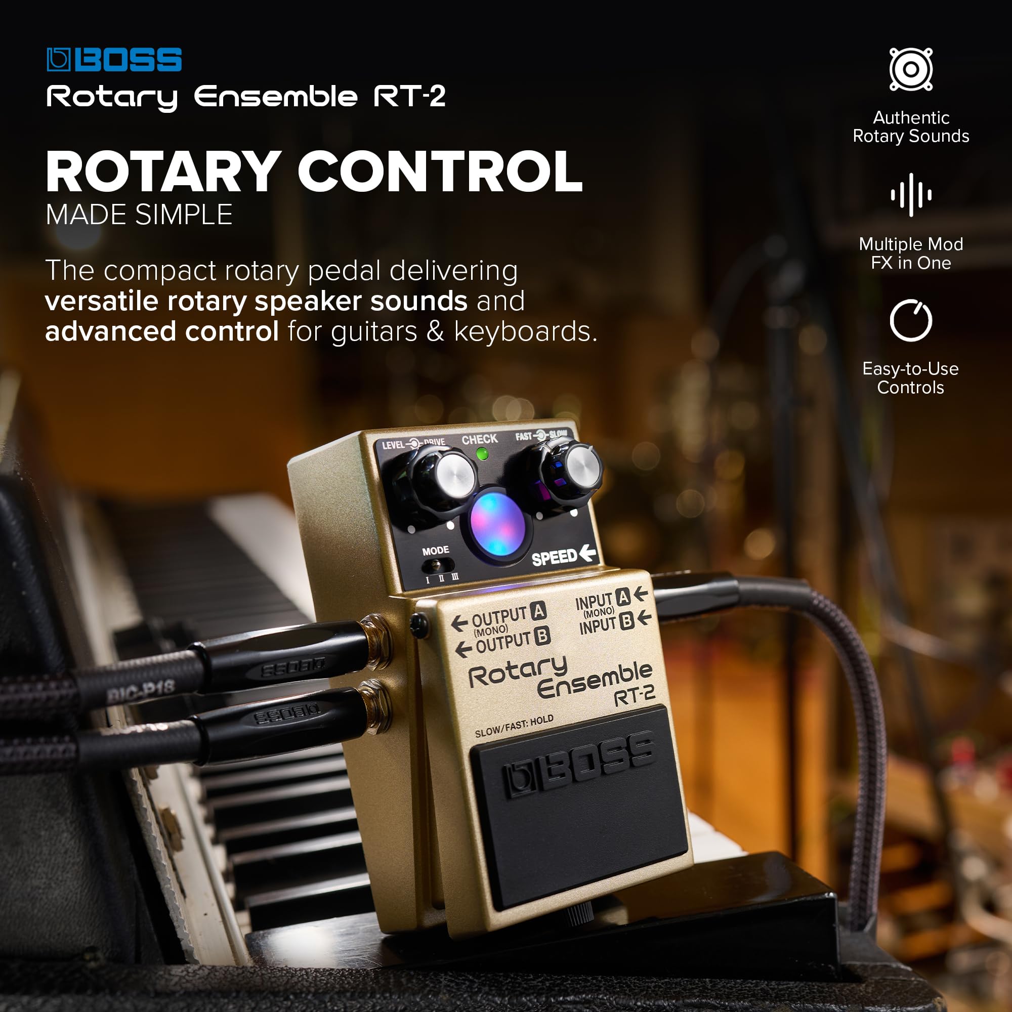 【美品】BOSS Rotary Ensemble RT-2 Boss RT-2 Rotary Ensemble